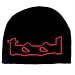 Rock band TOOL beanie red logo black knit