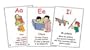 SPANISH ALPHABET CHART SET RIMAS