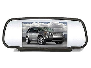 GOLDEN - NEW 5.5 LCD Car Rear View Mirror Monitor for DVD VCD CD TV MP3 MP4 DIVX