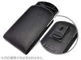 PDAIR レザーケース for PSP go ベルトクリップ付バーティカルポーチタイプ PALCPSPGOBV/BL ベルト