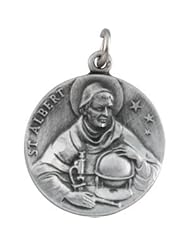 14K Yellow Gold 18.00 mm St. Albert Medal