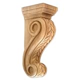 Jeffrey Alexander Braided Corbel (CORI-2CH) 3-7/8 x 3 x 9-1/4, Cherry