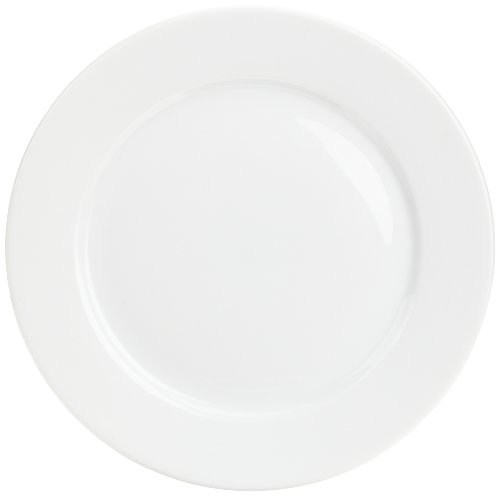 Kitchen Supply 8092 White Porcelain Dessert Plate 8 Inch
