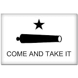 Texas Come and Take It Flag sticker decal 5" x 3"
