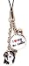 Border Collie Dog Cell Phone Charm