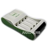 Ladegeraet fuer AA / AAA-Akkus inkl. 4 AA Ni-MH Akku 3800mAh