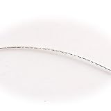 OMEGA 1.25mm Diamond Cut Sterling Silver Nickel Free Chain Necklace 16, 18 Inch