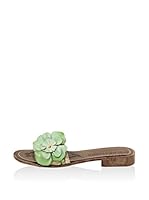 Dolceamore Sandalias planas (Verde)