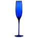 Champagne Flutes Set of 6- Midnight Cobalt