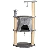 Pet Product 70212 Whisker World Cat Tower - Grey
