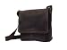 David King & Co Distressed Leather Messenger Bag