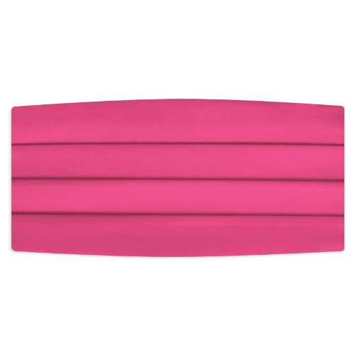Hot Pink Satin Cummerbund