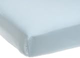Springmaid Baby Solid Crib Sheet - Blue
