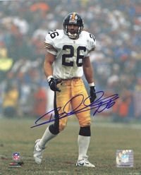 Rod Woodson Autographed/Hand Signed Pittsburgh Steelers 8x10 Photo