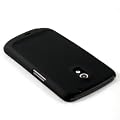 Hard Case gummiert Schutz h�lle Samsung Galaxy Nexus tasche i9250 schwarz + inklusive gratis Displayschutzfolie