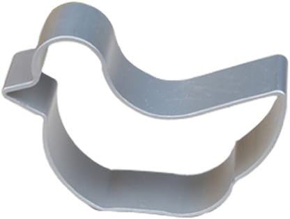 Wocuz Baking Cookie Cutter Aluminum Duck Shape Cutter Cut Outs Mold for Party 10 Pcs