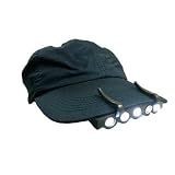 5 LED Baseball Cap/Hat Clip-on Flashlight