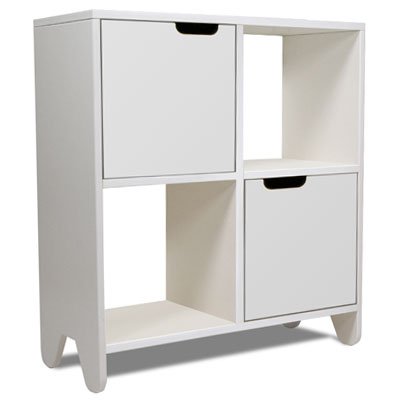 Spot on Square Hiya Bookshelf White