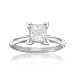 1.50 Carat Diamond Solitaire RSVP Engagement Ring in 14kt White Gold
