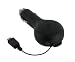 Micro USB Retractable 12v Car Charger For Kyocera Adreno S2400 / TNT!