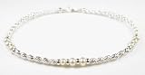 Damali GF FRESHWATER PEARL 14Kt Anklets w/ 1 Inch Extension