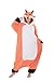 SAZAC Red Fox Kigurumi - Onesie Jumpsuit Halloween Costume