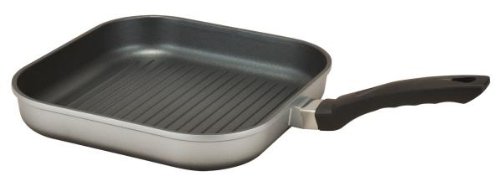 3 Stück Grillpfanne Aluminium-Druckguss ca 28 