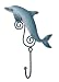 Regal Gift Dolphin Metal Single Wall Hook Key Rack