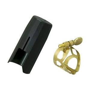 BG Metal Tradition Saxophone Ligature (Bari Sax Gold Lacquered) by