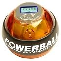 Powerball Gyroscope 250Hz Pro in Amber with RPM Counter