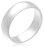 Sterling Silver 6mm Wedding Band