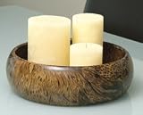 Lipper International 12-Inch Mango Wood Bowl