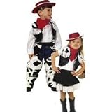 CHILD Giddyup Little Buckaroo Cowboy Costume WITH Hat - BOY