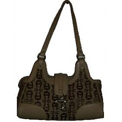 Women's Etienne Aigner Handbag Purse A Logo Collection New Camel / Camel
