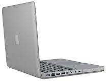 Speck Products MB13AU-SEE-CLR 13-Inch Aluminum Unibody/Black Keyboard See Thru Case for MacBook (Clear)