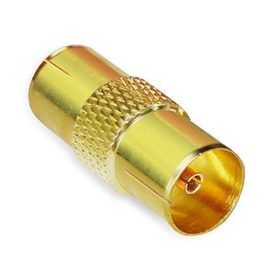 TV Aerial RF Coax Cable Lead Adaptor Female to Female