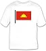 T-shirt with Cambodia, Cambodian, flag, Kampuchea, Kampuchean