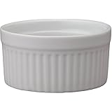 HIC 6-ounce Porcelain Souffle 3.5-inch Set of 6