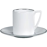 Review Wedgwood  / Wedgwood - Jasper Conran Platinum Lined, Espresso Saucer