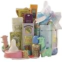 Oh Baby! Giant Baby Bottle Gourmet Food Gift Basket - Girl Pink