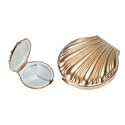 Kingsley Matte Gold Shell- 3 Compartment Pill Box (Medikamentenbox)