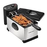 Hamilton Beach 12-c. Deep Fryer, Stainless Steel.