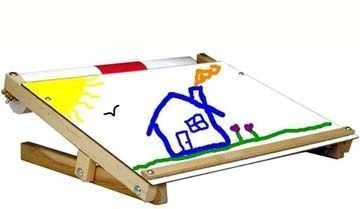 Childrens Toyshop  Toys : Beka 08360 Adjustable Drawing Desk with Paper Roll