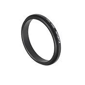 Amazon.com: Fotodiox 49mm - 52mm, 49-52mm Macro Close-up Reverse Ring, Anodized Black Metal Ring, for Nikon, Canon, Sony, Olympus, Pentax, Panasonic, Samsung Camera: Camera & Photo