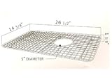 Rohl WSG3018SS Sink Grid for RC3018 Kitchen Sink, Stainless Steel