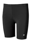  : Champion Women's Cotton Blend 7" Fit Short, Black, Small
