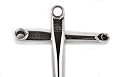 DK Social Cranks 180mm Chrome