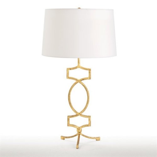 Cooper Gold Leaf Iron Table Lamp