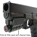 NcSTAR Standard Tactical Weaver Rail Laser Sight for Pistol or Airsoft for Glock Beretta HK USP P8
