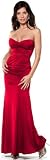 STRAPLESS LONG DESIGNER EVENING GOWN SEXY MAXI DRESS NEW WITH TAG !